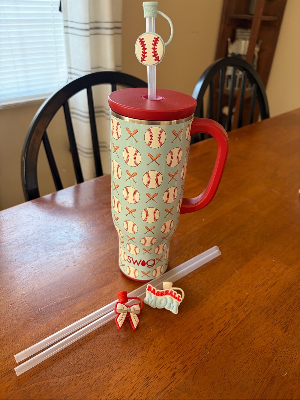Swig Baseball Mega Mug Tumbler 30oz
